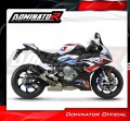 exhaust muffler DOMINATOR GP BLACK fits to BMW M1000RR 2020  2024 4
