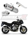 exhaust muffler DOMINATOR homologated road legal OVAL fits to GSF 600 BANDIT 1995  1999 6