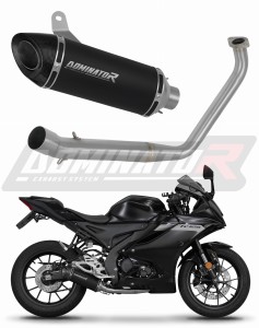 Yamaha YZF R125 2019 - 2020 Πλήρες σύστημα Πολλαπλή εξάτμιση σιγαστήρας HP8 BLACK + dB killer