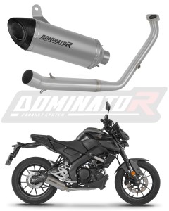 Yamaha MT 125 2021 - 2024 Ολόκληρο σύστημα Χταπόδι εξάτμιση τελικό τιτανίου HP8 + dB killer