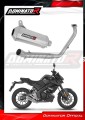 πλήρες σύστημα εξάτμισης με τελικό DOMINATOR Full System OV G2 που ταιριάζει στη μοτοσυκλέτα Yamaha MT 125 2021 - 2024 2