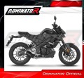 ολοκληρωμένο σύστημα εξάτμισης με τελικό DOMINATOR Full System OV G2 ΜΑΥΡΟ κατάλληλο για μοτοσυκλέτα Yamaha MT 125 2021 - 2024 5