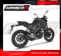 kompletny układ wydechowy z tłumikiem DOMINATOR Full System HP8 CZARNY pasujący do motocykla Yamaha MT 125 2021 - 2024 4