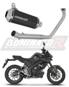 Yamaha MT 125 2020 Πλήρες σύστημα Χταπόδι εξάτμιση τελικό OV G2 BLACK + dB killer