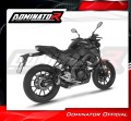ολοκληρωμένο σύστημα εξάτμισης με τελικό DOMINATOR Full System OV G2 ΜΑΥΡΟ κατάλληλο για τη μοτοσυκλέτα Yamaha MT 125 2020 4