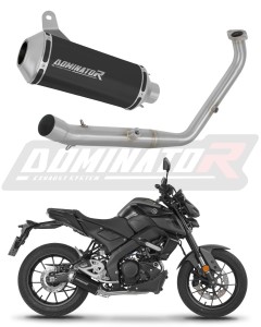 Yamaha MT 125 2024 - 2026 (Euro 5+) Πλήρες σύστημα Χταπόδι εξάτμιση τελικό OV G2 BLACK + dB killer
