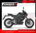 ολοκληρωμένο σύστημα εξάτμισης με τελικό DOMINATOR Full System OV G2 ΜΑΥΡΟ κατάλληλο για μοτοσυκλέτα Yamaha MT 125 2024 - 2026 5