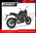 complete exhaust system with muffler DOMINATOR Full System titanium HP8 fits to Yamaha MT 125 2024  2026 4