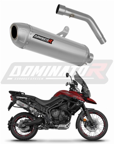 εξάτμιση τελικό DOMINATOR S6 κατάλληλο για μοτοσυκλέτα Triumph Tiger 800 XCA 2018 - 2020