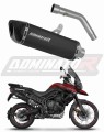 εξάτμιση σιγαστήρας DOMINATOR HP6 ΜΑΥΡΟΣ κατάλληλος για μοτοσυκλέτα Triumph Tiger 800 XCA 2018 - 2020