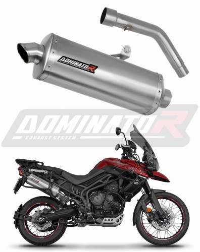 εξάτμιση τελικό DOMINATOR P7 κατάλληλο για μοτοσυκλέτα Triumph Tiger 800 XCA 2018 - 2020