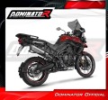 εξάτμιση τελικό DOMINATOR S6 κατάλληλο για μοτοσυκλέτα Triumph Tiger 800 XCA 2018 - 2020 4