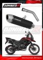εξάτμιση σιγαστήρας DOMINATOR S6 ΜΑΥΡΟΣ κατάλληλος για μοτοσικλέτα Triumph Tiger 800 XCA 2018 - 2020 2