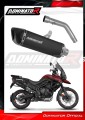 εξάτμιση σιγαστήρας DOMINATOR HP6 ΜΑΥΡΟΣ κατάλληλος για μοτοσυκλέτα Triumph Tiger 800 XCA 2018 - 2020 2