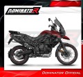 εξάτμιση σιγαστήρας DOMINATOR HP6 ΜΑΥΡΟΣ κατάλληλος για μοτοσυκλέτα Triumph Tiger 800 XCA 2018 - 2020 5
