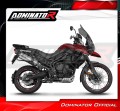 exhaust muffler DOMINATOR P7 fits to Triumph Tiger 800 XCA 2018  2020 5