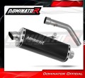 εξάτμιση τελικό DOMINATOR P7 ΜΑΥΡΟ για μοτοσυκλέτα Triumph Tiger 800 XCA 2018 - 2020 3