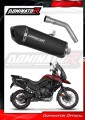 εξάτμιση τελικό DOMINATOR HP7 ΜΑΥΡΟ κατάλληλο για μοτοσυκλέτα Triumph Tiger 800 XCA 2018 - 2020 2