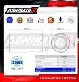εξάτμιση τελικό DOMINATOR GPS κατάλληλο για τη μοτοσυκλέτα Triumph Daytona 660 2024 - 2026 7