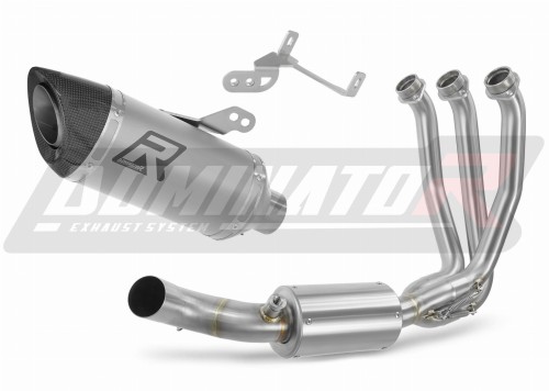 πλήρες σύστημα εξάτμισης με τελικό DOMINATOR Full System Τιτανίου HP8 κατάλληλο για τη μοτοσυκλέτα CF MOTO 675 NK 2024 - 2026