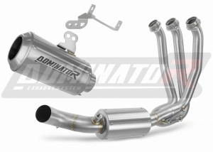 CF MOTO 675 NK 2024 - 2026 Ολόκληρο σύστημα Χταπόδι εξάτμιση σιγαστήρας GPS + dB killer