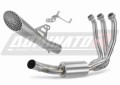 πλήρες σύστημα εξάτμισης με τελικό DOMINATOR Full System GP3 κατάλληλο για μοτοσυκλέτα CF MOTO 675 NK 2024 - 2026