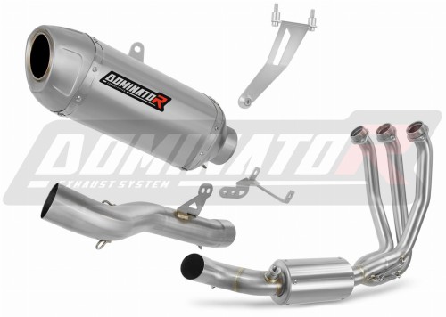 complete exhaust system with muffler DOMINATOR Full System S6 fits to CF MOTO 675 NK 2024  2026