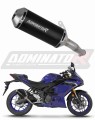 εξάτμιση τελικό DOMINATOR OV G2 ΜΑΥΡΟ κατάλληλο για μοτοσυκλέτα Yamaha YZF-R3 2025 - 2026