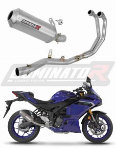 Yamaha YZF-R3 2025 - 2026 Ολόκληρο σύστημα Πολλαπλή εξάτμιση Τελικό OV G2 + dB killer
