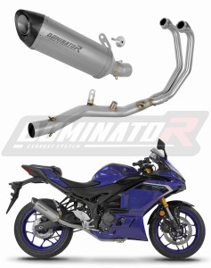 Yamaha YZF-R3 2025 - 2026 Full system Χταπόδι εξάτμιση τελικό τιτανίου HP8 + dB killer