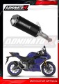 εξάτμιση τελικό DOMINATOR OV G2 ΜΑΥΡΟ κατάλληλο για μοτοσυκλέτα Yamaha YZF-R3 2025 - 2026 2