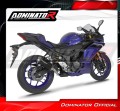 εξάτμιση τελικό DOMINATOR OV G2 ΜΑΥΡΟ κατάλληλο για μοτοσυκλέτα Yamaha YZF-R3 2025 - 2026 4