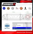 exhaust muffler DOMINATOR HP8 BLACK fits to Yamaha YZFR3 2025  2026 6