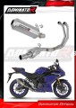 πλήρες σύστημα εξάτμισης με σιγαστήρα DOMINATOR Full System OV G2 κατάλληλο για μοτοσυκλέτα Yamaha YZF-R3 2025 - 2026 2