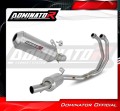 πλήρες σύστημα εξάτμισης με σιγαστήρα DOMINATOR Full System OV G2 κατάλληλο για μοτοσυκλέτα Yamaha YZF-R3 2025 - 2026 3
