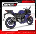 πλήρες σύστημα εξάτμισης με τελικό DOMINATOR Full System OV G2 κατάλληλο για μοτοσυκλέτα Yamaha YZF-R3 2025 - 2026 4