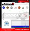 πλήρες σύστημα εξάτμισης με τελικό DOMINATOR Full System GPS κατάλληλο για μοτοσυκλέτα Yamaha YZF-R3 2025 - 2026 6