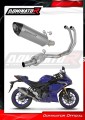 kompletny układ wydechowy z tłumikiem DOMINATOR Full System Tytanowy HP8 pasujący do motocykla Yamaha YZF-R3 2019 - 2024 2