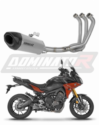 ολοκληρωμένο σύστημα εξάτμισης με τελικό DOMINATOR Full System Τιτανίου HP5 κατάλληλο για τη μοτοσυκλέτα Yamaha MT 09 Tracer 900 / GT 2015 - 2020