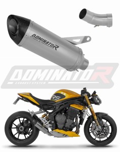 Triumph Speed Triple 1200 RS / RR 2021 - 2024 εξάτμιση τελικό τιτανίου HP8 + dB killer