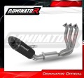 complete exhaust system with muffler DOMINATOR Full System HP8 BLACK fits to Triumph Speed Triple 1200 RS / RR 2021  2024 3