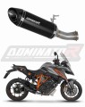 εξάτμιση τελικό DOMINATOR HP8 ΜΑΥΡΟ για μοτοσυκλέτα KTM 1290 Super Duke GT 2016 - 2024