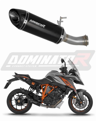 εξάτμιση τελικό DOMINATOR HP8 ΜΑΥΡΟ για μοτοσυκλέτα KTM 1290 Super Duke GT 2016 - 2024