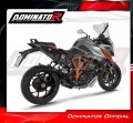 εξάτμιση τελικό DOMINATOR HP8 ΜΑΥΡΟ για μοτοσυκλέτα KTM 1290 Super Duke GT 2016 - 2024 4