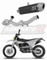 kompletny układ wydechowy z tłumikiem DOMINATOR Full System S6 CZARNY pasujący do motocykla Husqvarna 701 Enduro 2026