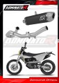 πλήρες σύστημα εξάτμισης με σιγαστήρα DOMINATOR Full System S6 ΜΑΥΡΟ κατάλληλο για τη μοτοσυκλέτα Husqvarna 701 Enduro 2026 2