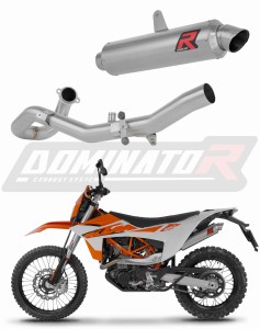 KTM 690 Enduro R 2026 Πλήρες σύστημα Συλλέκτης εξάτμιση σιγαστήρας GPF + dB killer