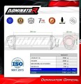 ολοκληρωμένο σύστημα εξάτμισης με σιγαστήρα DOMINATOR Full System S6 ΜΑΥΡΟ κατάλληλο για τη μοτοσυκλέτα KTM 690 Enduro R 2026 7