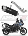 εξάτμιση σιλανσιέ DOMINATOR S6 ΜΑΥΡΟ για μοτοσικλέτα Zontes 703F 2025 - 2026