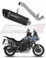 εξάτμιση τελικό DOMINATOR HP6 ΜΑΥΡΟ κατάλληλο για μοτοσυκλέτα Zontes 703F 2025 - 2026
